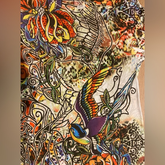 Tattoo Inspired: “Next Era Couture” Long Sleeve LG T- Shirt.Pit-to-Pit= 16.5 in. - Picture 2 of 14